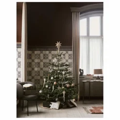 Ferm Living Boule de Noël effet marbré - Set de 4|Enfant Décoration De Fête