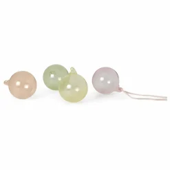 Online Boules de Noël en verre - Set de 4 | Enfant Décoration De Fête