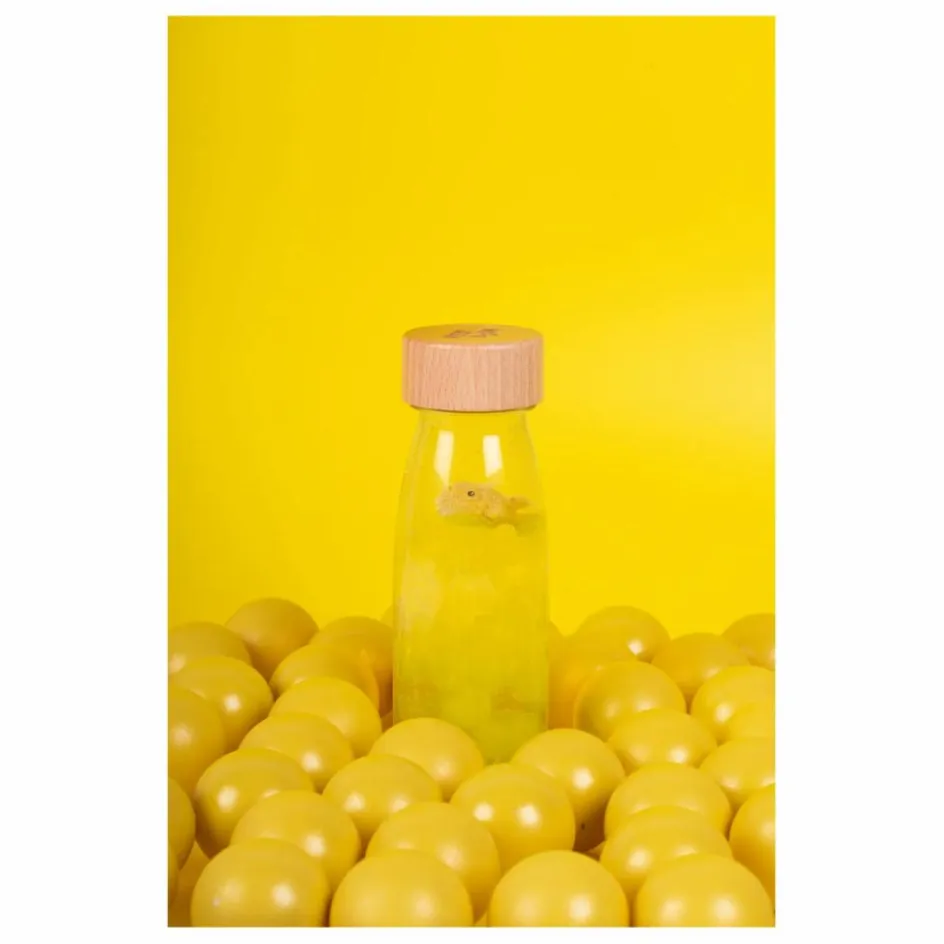 Clearance Petit Boum Bouteille sensorielle Poisson | Jaune
