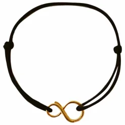 Clearance LAH Bracelet Cordon Mini-Infini | Noir