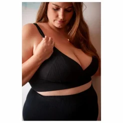 New Mama Hangs Brassière d'allaitement | Noir