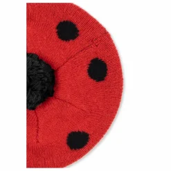 Béret Coccinelle Laine Mérinos | Enfant Accessoires De Mode|Accessoires