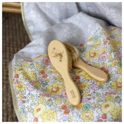 Hot Barnabé aime le café Brosse à cheveux oiseau en et poils de soie Hêtre