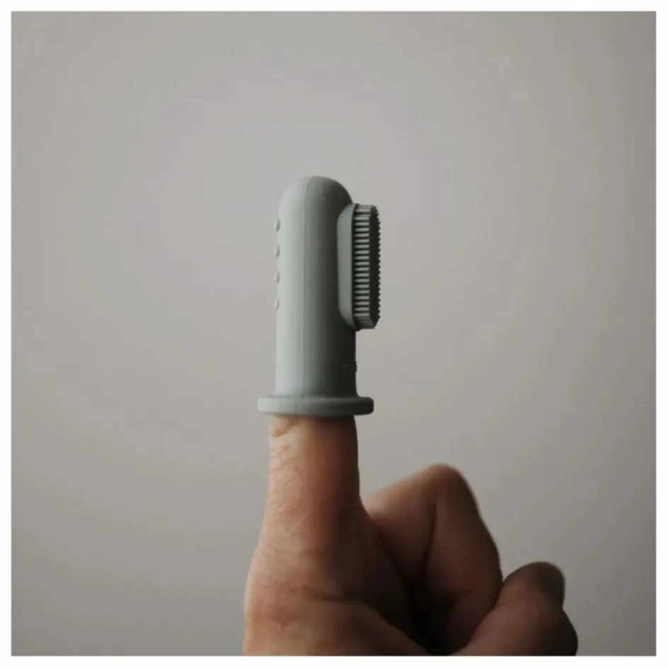 Mushie Brosses à dents bébé - Set de 2 ||Enfant Soins Du Corps|Soins Du Corps