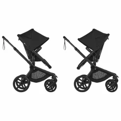 New Fox 5 Renew - Poussette tout-terrain complète châssis noir | Poussettes|Puériculture