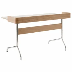 & Tradition Tables, Bureaux*Bureau Pavilion AV17, piètement chromé |