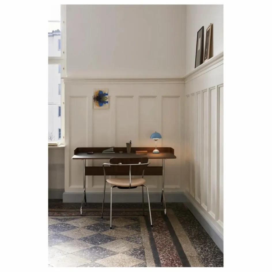 Bureau Pavilion AV17, piètement chromé | Tables, Bureaux