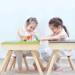 Sale Bureau pour enfant - Plateau noir en planwood Enfant Bureaux, Tables Enfant