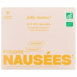 Jolly Mama Bye Bye Nausea Complément alimentaire en poudre| Compléments Alimentaires|Compléments Alimentaires