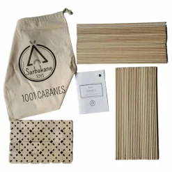 Online Cabane à construire - Pack Ecureuil - 72 pièces Tipis, Cabanes