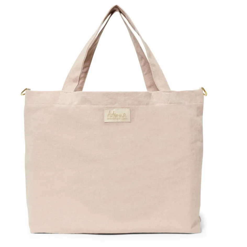 Sale Adorna Cabas en lin | Rose poudré