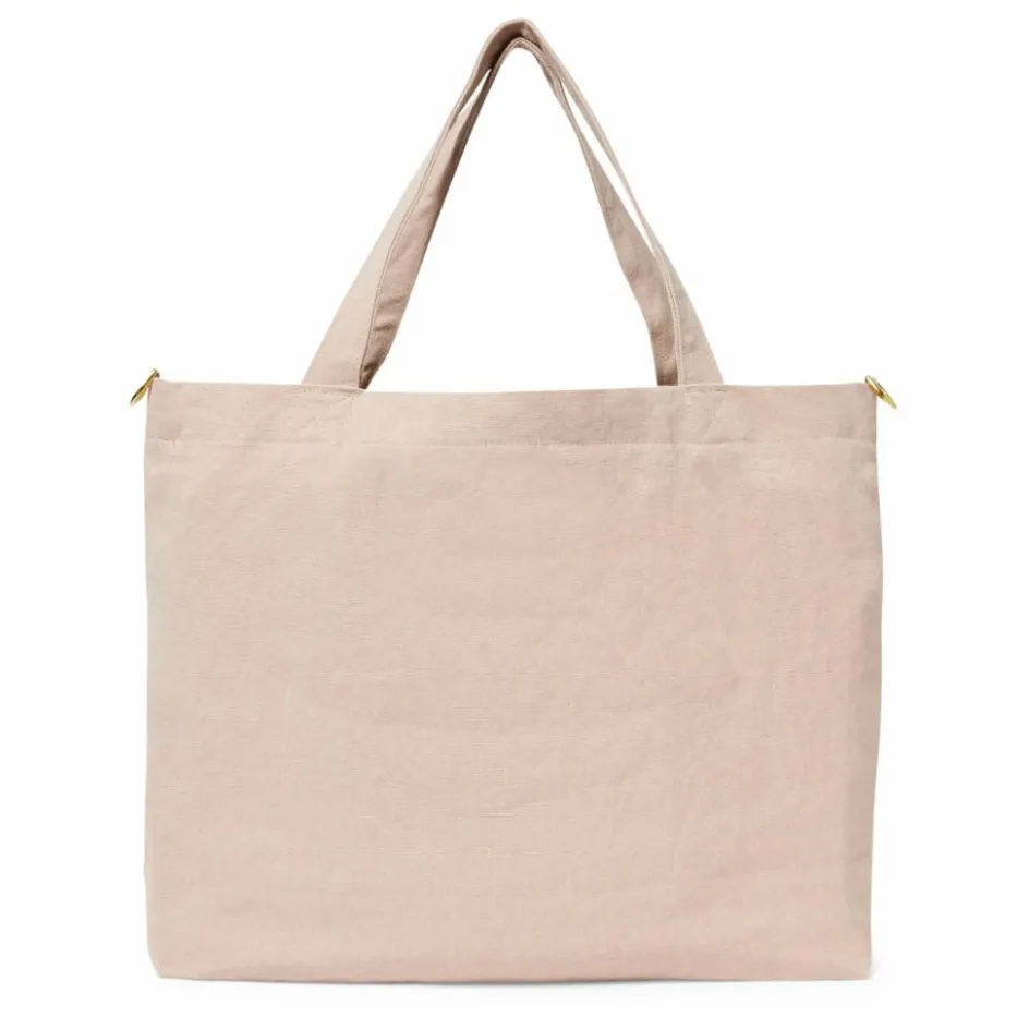 Sale Adorna Cabas en lin | Rose poudré