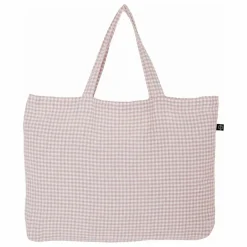 Sale Haomy Cabas vichy Piana II | Rose poudré