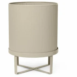 Ferm Living Cache pot en acier || Vases, Objets Déco