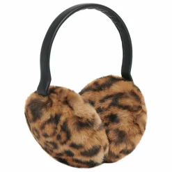 Apparis Cache-Oreilles Esme Léopard Fibres Recyclées ||Femme Bonnets, Chapeaux
