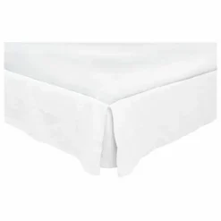 Sale Haomy Cache-sommier en lin | Blanc