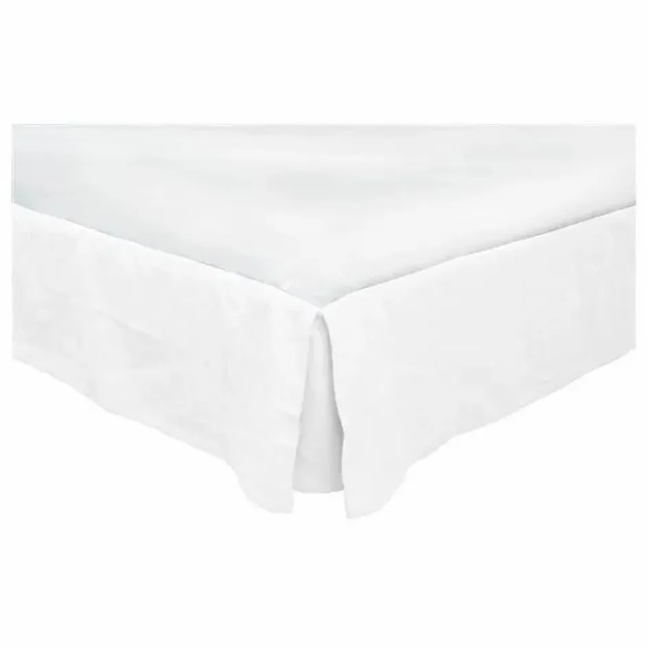 Sale Haomy Cache-sommier en lin | Blanc