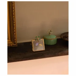 Doing Goods Cadre photo en laiton Lucky Clover | Doré