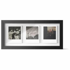 Sale Polaroid Cadre photo pour trois | Noir