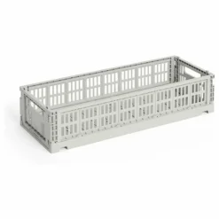 Online Hay Cagette pliable allongée Crate | Gris