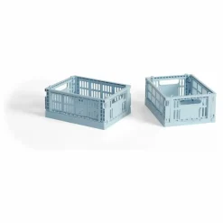 Hay Petits Rangements*Cagettes pliables Crate - Set de 2 |
