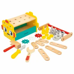 Janod Caisse à outils Robot Brico'Kids| Bricolage