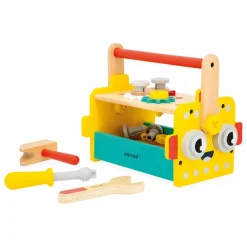 Janod Caisse à outils Robot Brico'Kids| Bricolage
