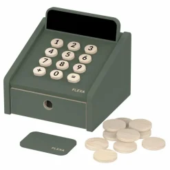 Flexa Cuisines, Marchandes*Caisse enregistreuse en bois - Set de 12 pièces |