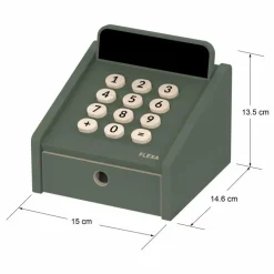 Flexa Cuisines, Marchandes*Caisse enregistreuse en bois - Set de 12 pièces |