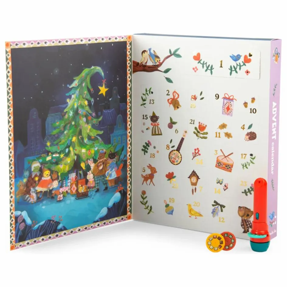 Hot Moulin Roty Calendrier de l'avent Les Minouchkas Multicolore