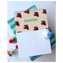 New Calendrier des anniversaires Enfant Déco Murale Enfant