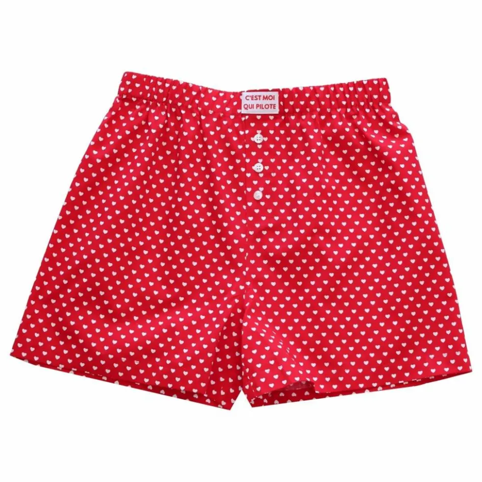 Outlet Caleçon Cœurs | Femme Sous-Vêtements|Lingerie, Chaussettes