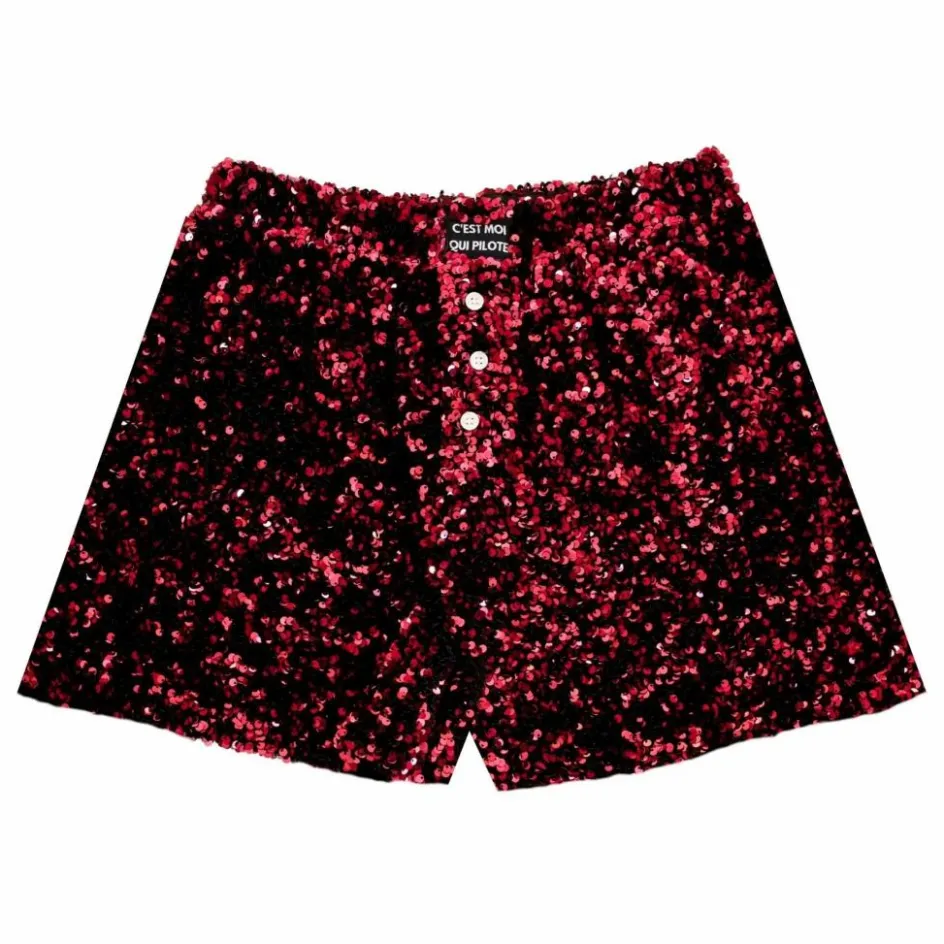 Discount Caleçon Velours Sequins | Femme Lingerie, Chaussettes