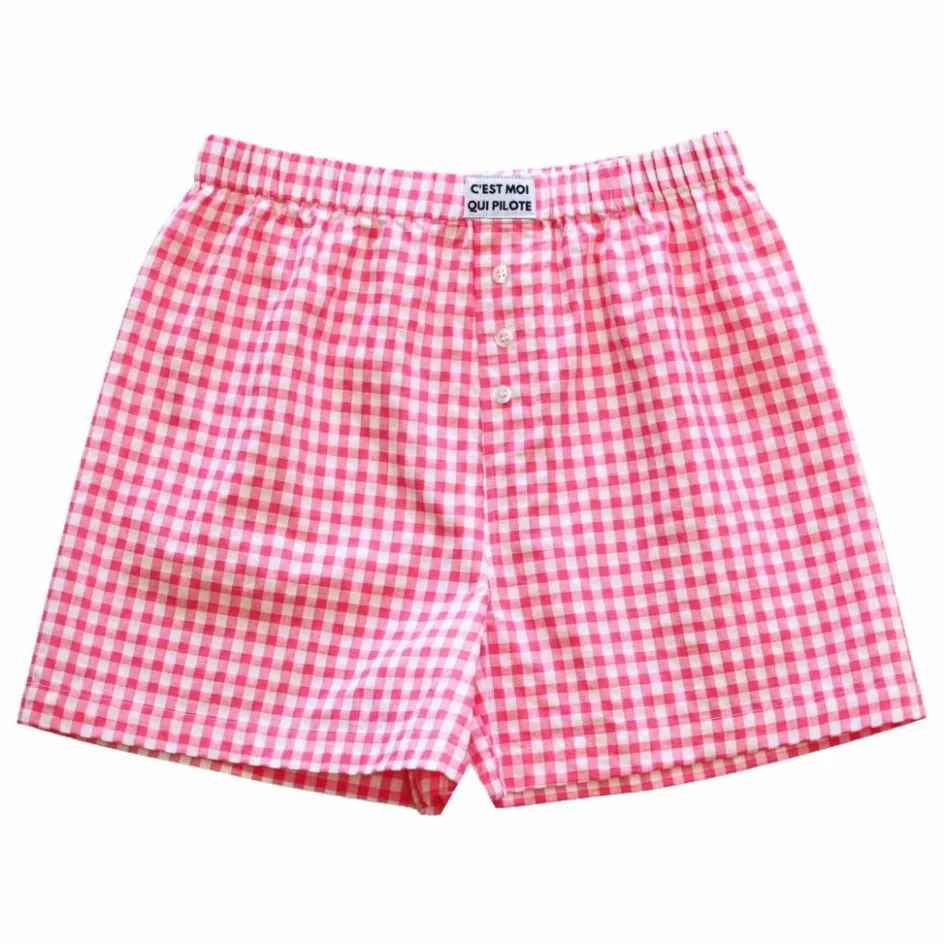 Outlet Caleçon Vichy | Femme Lingerie, Chaussettes