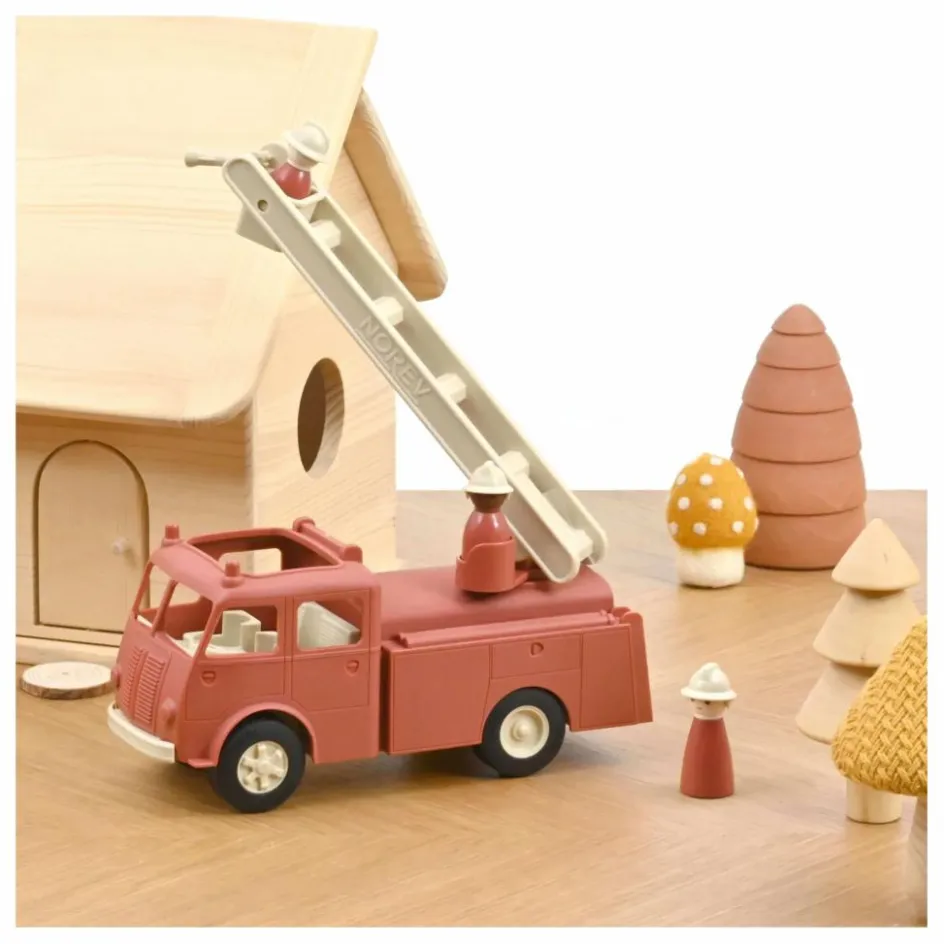 Clearance Norev Camion de pompier Berliet | Rouge