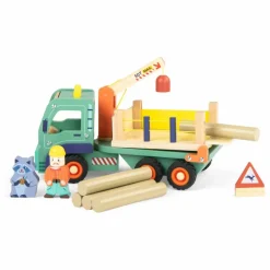 Best Moulin Roty Camion forestier et ses accessoires | Vert
