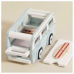 Hot Le Toy Van Camping-car en bois | Bleu
