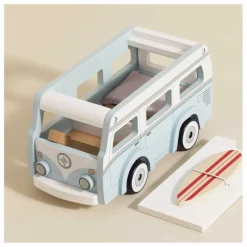 Hot Le Toy Van Camping-car en bois | Bleu