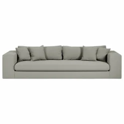 Canapé 3 places Bellechasse en coton et lin - 245 cm | Canapés, Fauteuils