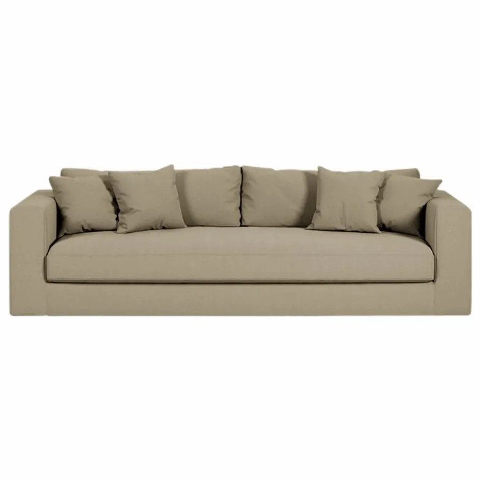 Panac Edition Canapé 3 places Bellechasse light en coton et - 240 cm || Canapés, Fauteuils