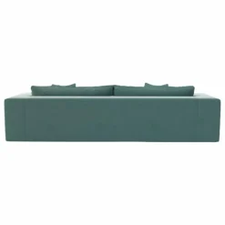New Panac Edition Canapé 4 places Bellechasse light en velours gratté - 260 cm | Cognac