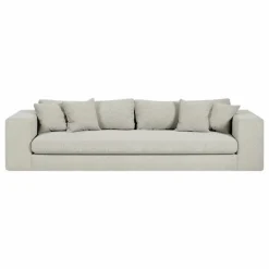 Outlet Panac Edition Canapé 4 places Bellechasse en bouclette - 275 cm | Off-White