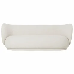 Online Canapé 3 places en tissu bouclé Rico | Canapés, Fauteuils