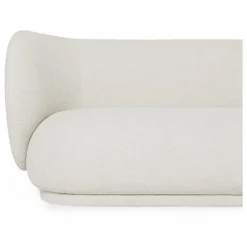 Online Canapé 3 places en tissu bouclé Rico | Canapés, Fauteuils