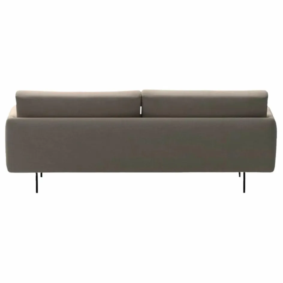 Panac Edition Canapé 3 places Isly en bouclette - 205 cm | Off-White