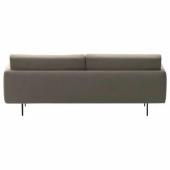 Best Panac Edition Canapé 3 places Isly en tissu chiné - 205 cm | Gris