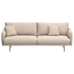 Panac Edition Canapé 3 places Isly en tissu chiné - 205 cm| Canapés, Fauteuils