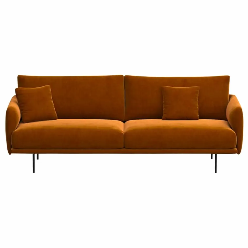 Panac Edition Canapés, Fauteuils*Canapé 3 places Isly en velours gratté - 205 cm |
