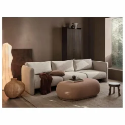Discount Ferm Living Canapé Dase bouclé module centre | Beige