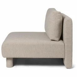 Discount Ferm Living Canapé Dase bouclé module centre | Beige